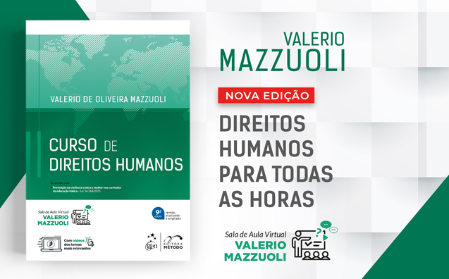 Curso de Direitos Humanos: saiba mais sobre a obra de Valerio Mazzuoli