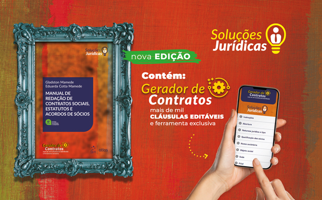 Manual de Redação de Contratos Sociais, Estatutos e Acordos de Sócios chega à 6ª edição com exclusivo Gerador de Contratos