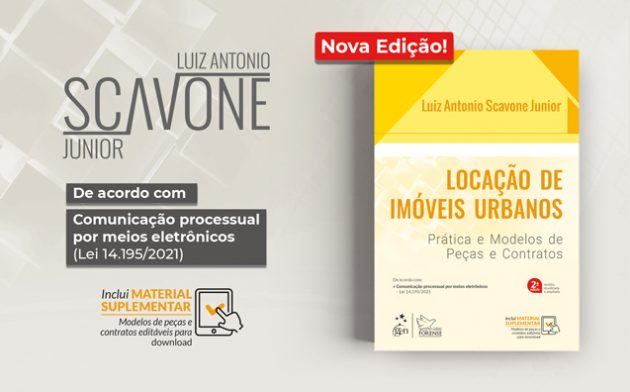 Locação de Imóveis Urbanos: conheça a 2ª edição do livro de Luiz Scavone