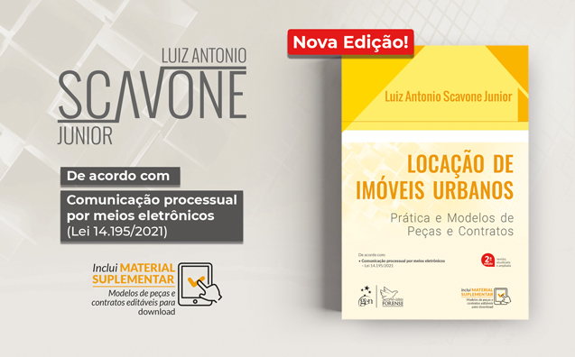 Locação de Imóveis Urbanos: conheça a 2ª edição do livro de Luiz Scavone