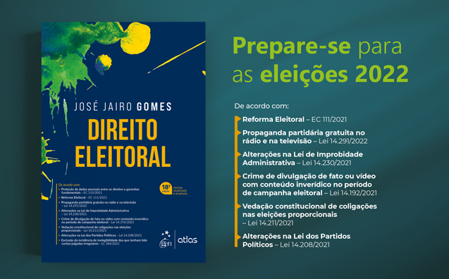 Direito eleitoral: leia o prefácio do livro de José Jairo Gomes