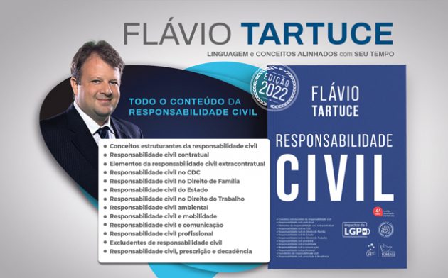 Conheça as principais mudanças da 4ª edição do livro Responsabilidade Civil, de Flávio Tartuce