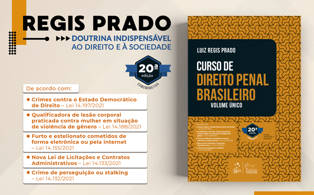 Curso de Direito Penal Brasileiro: 20ª edição está atualizada e compactada; conheça as mudanças!