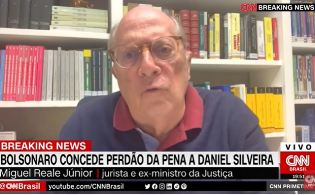 Perdão para Silveira: confira análise de Miguel Reale Júnior sobre o tema
