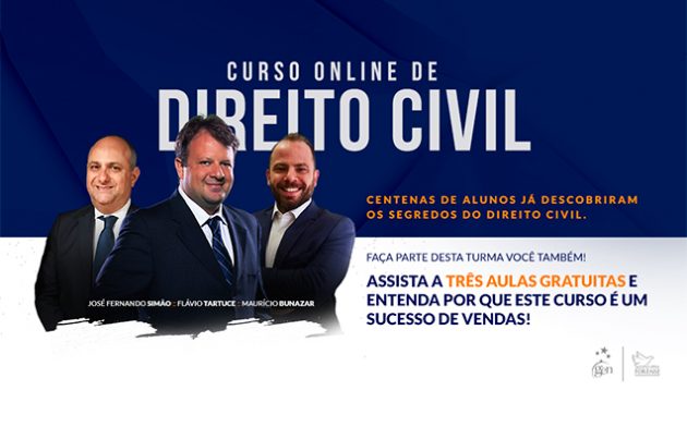 Curso online de Direito Civil: assista a 3 aulas grátis!
