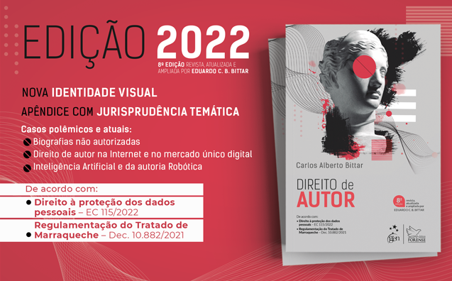 Direito de Autor: na 8ª edição, Carlos Bittar discorre sobre desafios, tecnologia e futuro