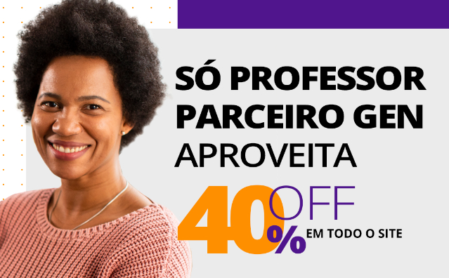 Mês do professor: ganhe 40% de desconto em todo o site