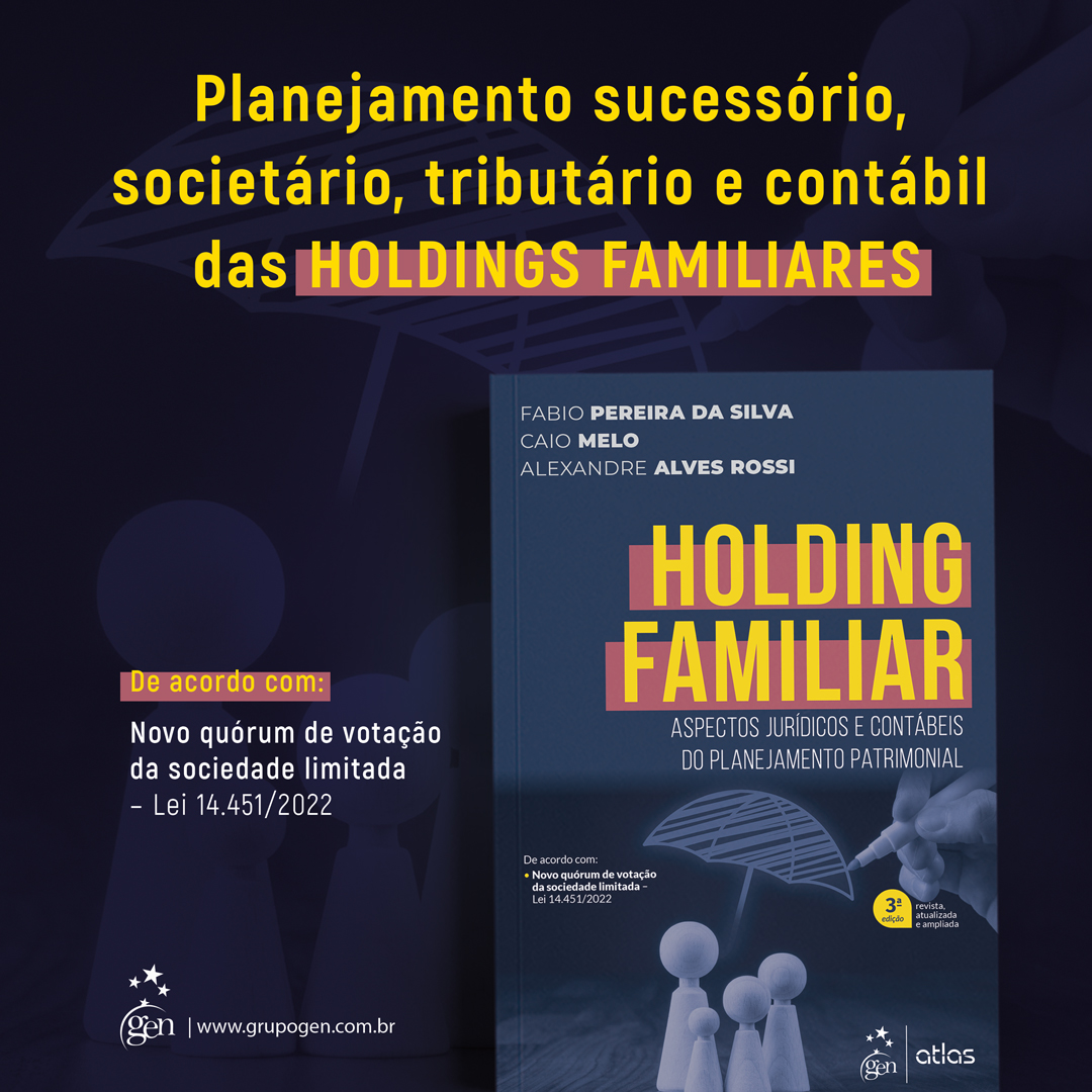 Livro Holding Familiar: leia uma amostra grátis da obra de Silva, Melo e Rossi