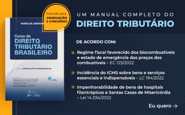 Livro Curso de Direito Tributário Brasileiro: conheça a obra de Marcus Abraham