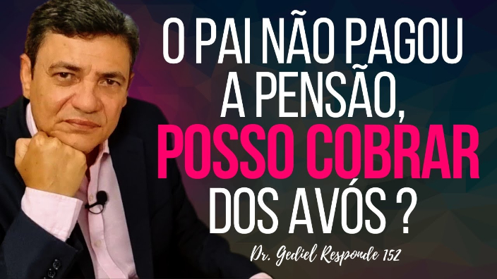 Posso cobrar pensão dos avós paternos?