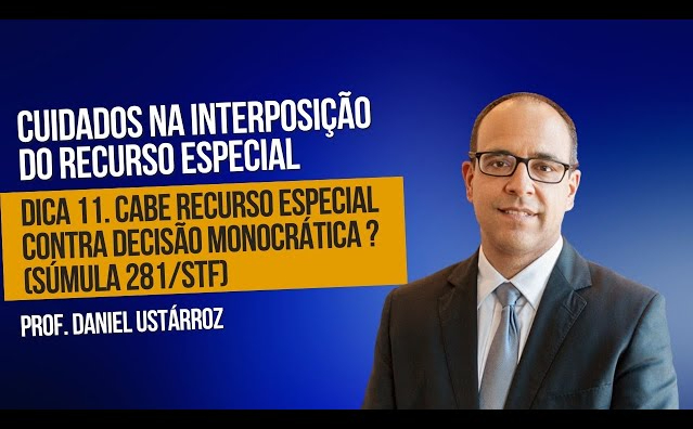 Cabe Recurso Especial contra Decisão Monocrática?