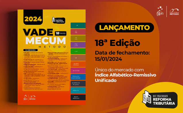 Vade Mecum Método 2024 | Único do mercado com Índice Alfabético-Remissivo Unificado
