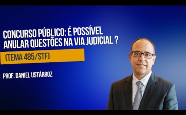 Concurso público: é possível anular questões na via judicial?