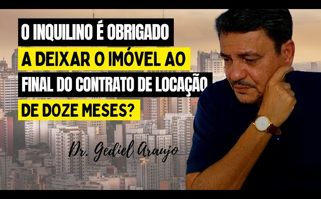 Contrato de locação de 12 meses: entenda os direitos do inquilino sobre o término do contrato de locação