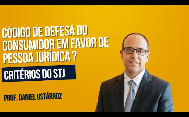 Código de Defesa do Consumidor em favor de pessoa jurídica