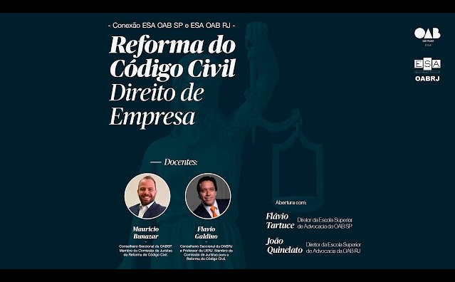 Direito de Empresa e a Reforma do Código Civil