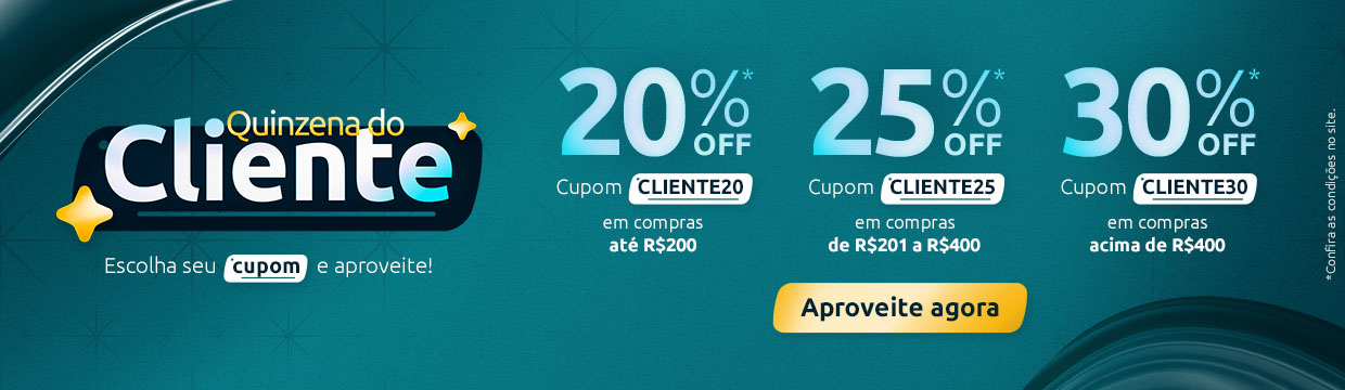 A Quinzena do Cliente do GEN chegou! E como você é um dos nossos clientes especiais, merece um benefício exclusivo.
